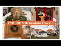 Farmhouse Thanksgiving Crafting and Decorate