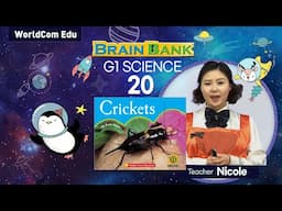 [ 브레인뱅크 G1 Science  ] 20. Crickets      by 세라샘 강의  ( Brain Bank )