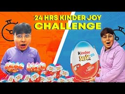 Eating Only KinderJoy for 24 hours | Kinder Joy Challenge | 24 Hours Challenge | Valence Kundra