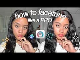 HOW TO CATFISH : edit like a pro