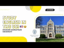 Live Session: Study English in the US! 🇺🇸  All you need to know