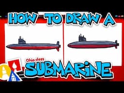 How To Draw An Ohio Class Submarine