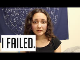 I FAILED.