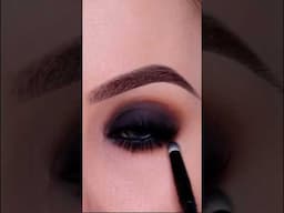 Classic brown smokey eyes tutorial #shorts