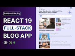 React Node.js Blog App Full Tutorial (Infinite Scroll, User Roles, Filters) MERN Stack Blog Website