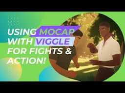 Adding action Viggle cartoons with motion capture data!