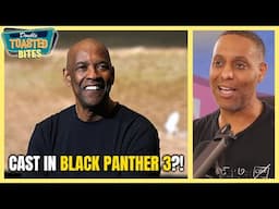 DENZEL WASHINGTON CAST IN BLACK PANTHER 3?! #denzelwashington #blackpanther #marvelstudios