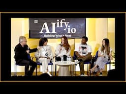 AI-ify  AI in Media Summit - Robert Scoble Panel w/ Denise Holt, X. Eyeé, Eliza Tan, Talbert Herndon