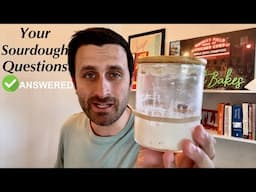 Answering Sourdough Questions (Airtight Lids, Hydration %, Starter Amount & More)