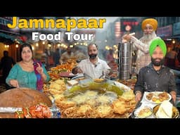 Top 5 Famous street food in East Delhi  | Aloo Tikki , Platter , Kathi kebab , Fruit Ice cream