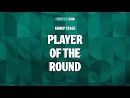 VOTE for your Vertu Trophy Player of the Round: Group Stages