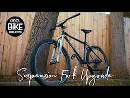 How to add a suspension fork to a mountain bike - Restomod