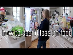 How I Save Money on Food | meal planning, grocery haul, Sam's haul | simple joy filled living