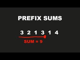 Prefix Sums - Problems, Code in C++ & Python