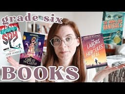 GRADE 6 BOOK LIST - lots of middle grade book recommendations