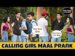 Calling Girl Maal Prank 😂 | Gone Wrong 🤯| Jhopdi K Prank