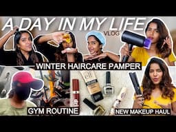 Day In My Life Vlog!🤎Pre&Post Haircare Routine, New Makeup Haul