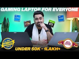 BEST Gaming Laptop for Every Budget 50000, 60000, 70000, 80000, 1 Lakh🔥 Amazon Great Indian Festival