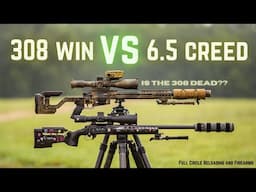 6.5 CREEDMOOR VS 308 WINCHESTER- WE SHOOT HAMS!