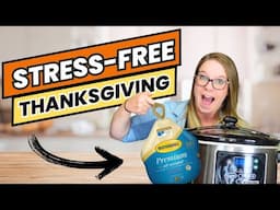 6 Crockpot Thanksgiving Recipes including the TURKEY | No Stress Thanksgiving |Easy Crockpot Cooking