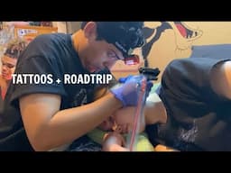 GETTING NEW TATTOOS + ROAD TRIP! | Mel Joy