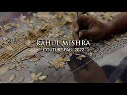 The Process – The Tree of Life | Rahul Mishra Couture Fall 2022