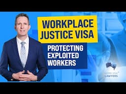 New Workplace Justice Visa 408 -  Underpaid or overworked? Stay in Australia with work rights!