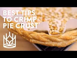 How to Crimp Pie Crust Like A Pro