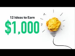 12 REAL Ways to Make Money Online Fast ($1,000 ASAP!)