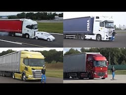 All 2025 European Trucks Tested! Driver Assist systems test!