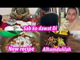 Dawat vlog || New recipe || Alishba Amir daily vlog