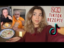 Ich teste 1 TAG virale TIKTOK REZEPTE und lieb's. (ihr müsst die nachmachen!!)