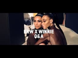 Q&A with Kim Kardashian West & Winnie Harlow | KKW Beauty