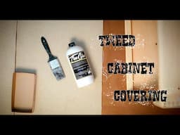 Cabinet Covering Tweed Guitar Amp - How to Glue Tolex or Tweed