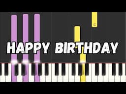 Happy Birthday to You | Piano Tutorial for Beginners