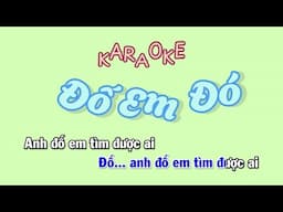 KARAOKE | ĐỐ EM ĐÓ - BAC