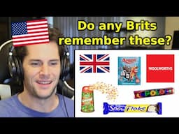 American Reacts to British Childhood Nostalgia