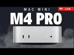 M4 Pro Mac Mini - Live Unboxing & Testing