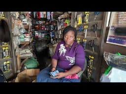 This vendor sells shoe and bag making accessories-Mrs. Ngozi Abumchukwu