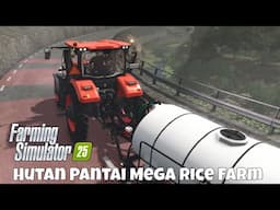 Farming Simulator 25 | Hutan Pantai | My Mega Rice Farm Episode 1