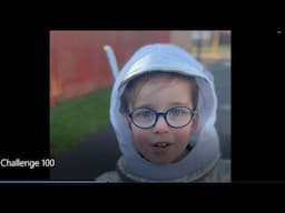 Little astronaut Jaxon takes on 100 miles in 100 days