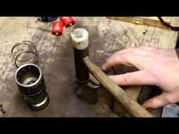 Repairing a Hydraulic coupling, Parker quick release style