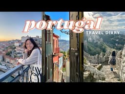 LISBON + PORTO TRAVEL DIARY 🇵🇹 sintra, pastéis de nata, santa justa elevator