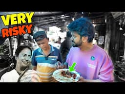 I reviewed EXTREME food around DIDI’s college 😨 *HAZRA food tour*