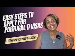 Need Help Obtaining Portugal D Visa? | 2024 Eveything You Need For Your Application #portugal