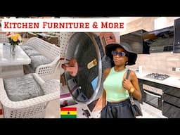 Kitchen Furniture & Fittings Shopping in Accra w/ me