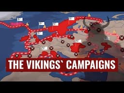 How The Vikings Kept The Whole Europe At Bay? Animated Map