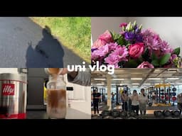 (chill) uni days in my life | classes, coffee, gym