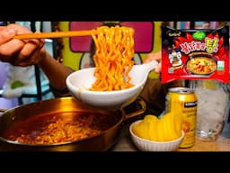 Is it time to retire from YouTube? l SPICY FIRE STEW NOODLES l MUKBANG