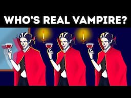 Guess Who the Real Vampire Is and Win a Detective Hat